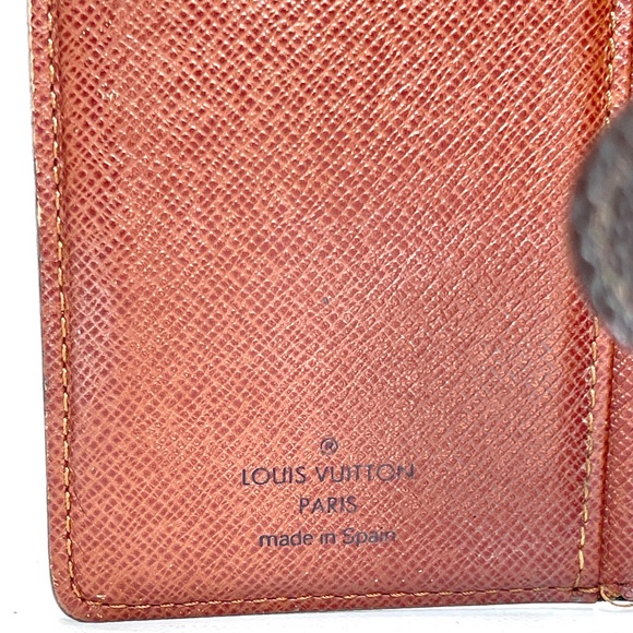 LOUIS VUITTON Monogram Porte Monnaie Viennois Bifold KissLock Wallet Authentic - Picture 13 of 14